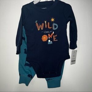 𝅺carters baby matching set for boys sz. 6 months